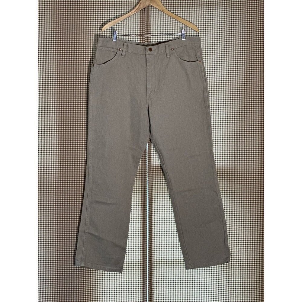 Wrangler‎ Cowboy Cut Jean 38x30 Straight Western Workwear Rodeo 936Tan